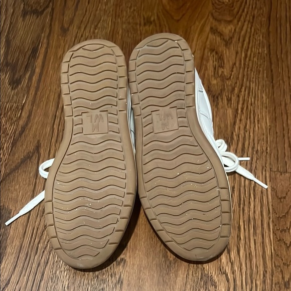 Madewell MWL White Leather Sneakers - Picture 4 of 11